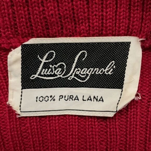 Luisa Spagnoli Zip Knit Sweater Size Unknown - Picture 7 of 7
